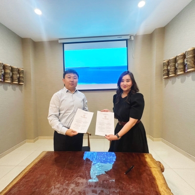坦成国旅与蒙古交通发展银行正式签署合作协议